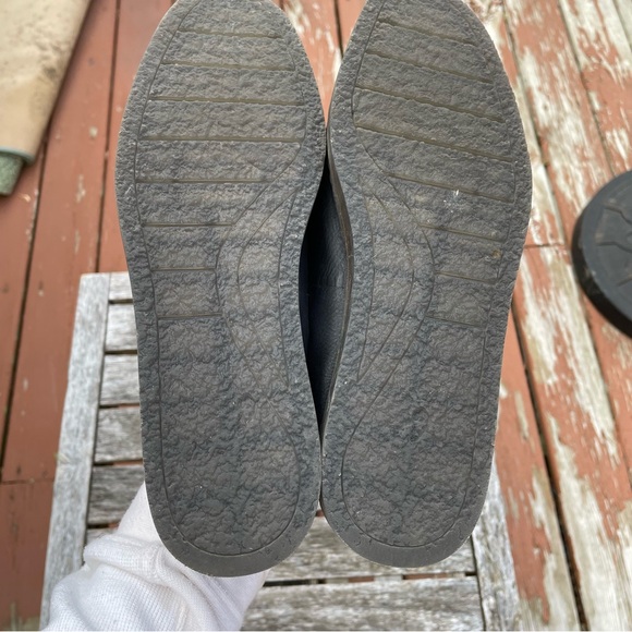 Franco Sarto Ariga Black Leather Flats - Picture 5 of 5